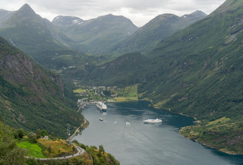 Fototapeta na wymiar Møllsbygda, Norway - augustus 2019