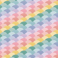 Bright fun rainbow geometric seamless repeat pattern background. Great for paper products and stationery such as invitations, notebooks and party items. Would be great for gift and home ware products