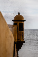 Madeira, Funchal, Burg, Sturm