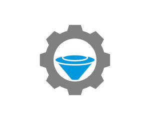 Diamond gear logo design vector template, Creative Diamond logo concept