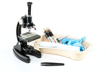 medical equipment necessary to carry out laboratory tests