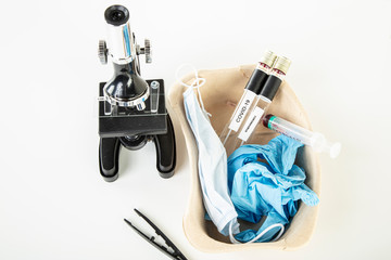 medical equipment necessary to carry out laboratory tests