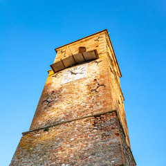 Anghiari, village in Tuscany, Italy. Famous for the 