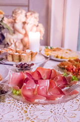 appetizers and snacks for your party or for your lunch:.Ham