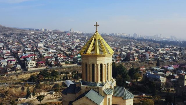 Holy Trinity Cathedral of Tbilisi Georgia or Цминда Самеба, a beautiful orthodox church in Tbilisi. (Part 2)