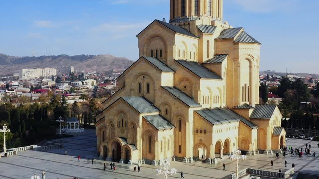 Holy Trinity Cathedral of Tbilisi Georgia or Цминда Самеба, a beautiful orthodox church in Tbilisi. (Part 3)