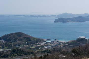 Fototapeta na wymiar 四国　瀬戸内海の風景