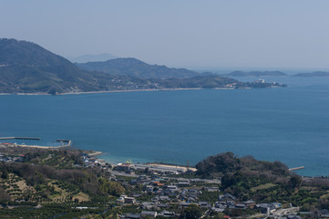 Obraz premium 四国 瀬戸内海の風景
