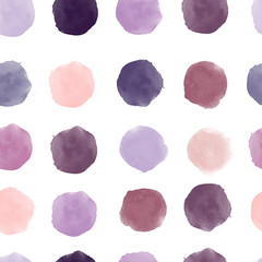 Watercolor vector pattern