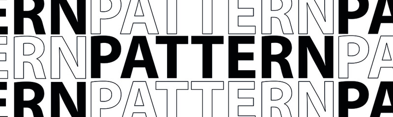 pattern lettering. The illustration is isolated on a white background. Can be used for banners and web design.