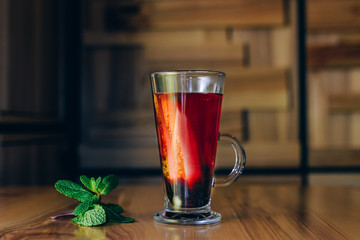 cup of the red tea