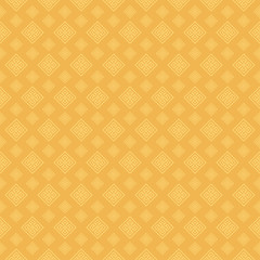 Yellow background wallpaper with a geometric pattern. Texture design: textiles, seamless wallpaper, wrapping paper. Vector.