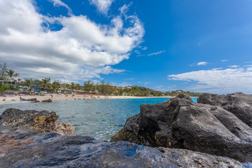 beach and sea, Reunion island 