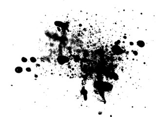 Grunge Distressed Splatter Splash Stain