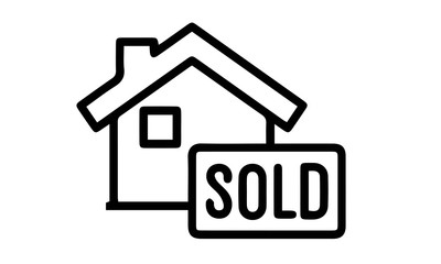  Home Buying icons vector design black and white 