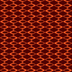 seamless abstract vector pattern design in maroon and orange design.
