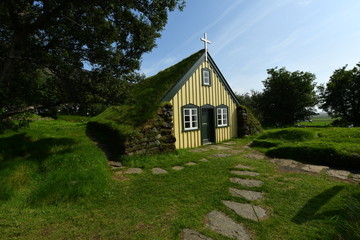 Obraz premium old church in the countryside