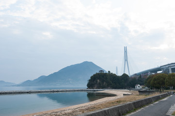 Fototapeta premium 四国 瀬戸大橋