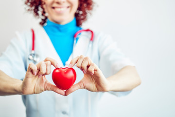 The concept of health and healthy life oyurase, doctor in clinic