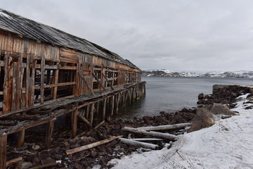 old wooden house