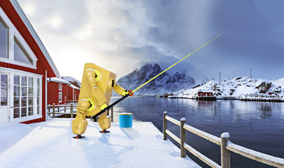 Fishing robot