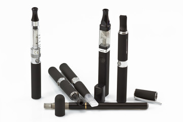 Sigarette elettroniche set assortite raccolta vari modelli colore nero
