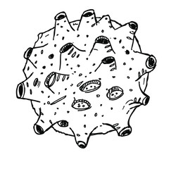 Coronavirus Pandemic, sketch