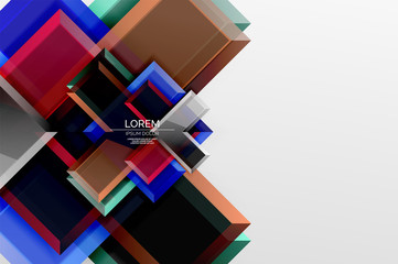 Metal arrow shape background. Abstract geometric background with 3d effect composition For Wallpaper, Banner, Background, Card, Book Illustration, landing page