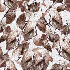 dried mushrooms on a wooden background