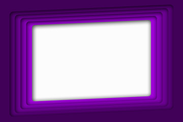 Skewed frame - PURPLE