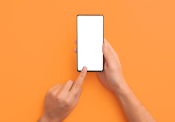Phone mockup concept.