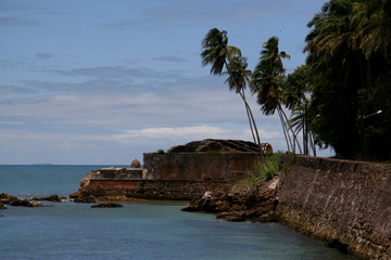 of the morro de sao paulo fortress