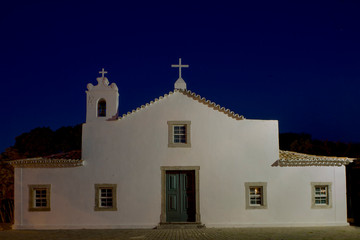 church in the evening