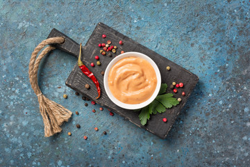 Paprika sauce for tasty and spicy food