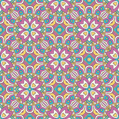 Seamless pattern. Vintage decorative elements