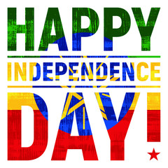 Fototapeta premium Banner or poster of Ethiopia independence day celebration. Vector illustration.