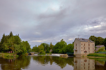 Obraz premium Bourg-des-Comptes Port