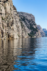 Typical scandinavian rocky shore