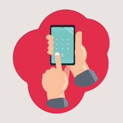 Locked smartphone access security system