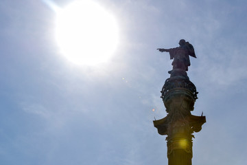 Kolumbus Statue in Barcelona