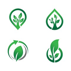 Ecology logo template