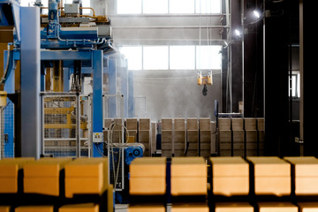 silicate factory makes new bricks
