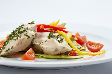 chicken with vegetables