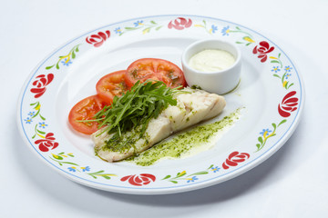 roasted fish