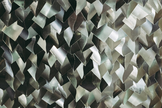 Arri&egrave;re plan mati&egrave;re texture m&eacute;tallique aux formes abstraites