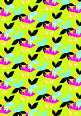 Cute pattern of small flowers. Cafe floral background Fashion template stylish for print. Floral decor and wallpaper.