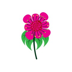 Flower Logo Design Vector Template