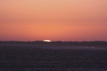 Sunset at Panama City Beach Florida 