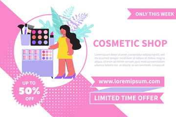 Cosmetic Offer Discount Banner