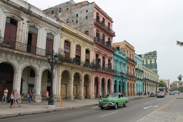 Naklejka na ściany i meble El Malecon, La Havana